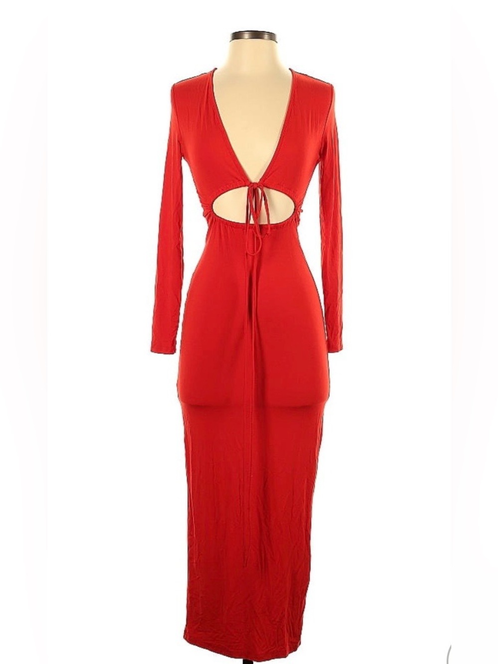 Red Cutout Dress🔥